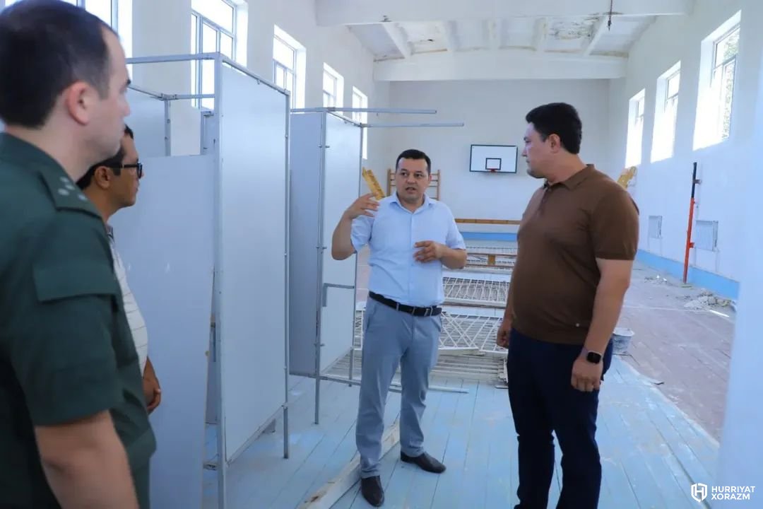 Хоразм вилояти Янгиариқ туманида мактабларга қандай тайёргарлик кўринмоқда.
